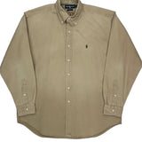 Blake Shirt Ralph Lauren Shirt - Large Beige Cotton