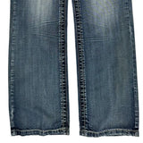 Petrol Jeans - 30W 34L Blue Cotton