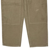 Empyre Wide Leg Carpenter Pants - 30W 28L Khaki Cotton