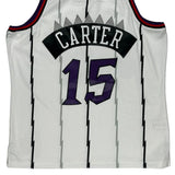 Toronto Raptors Mitchell & Ness #15 Carter Jersey - XL White Polyester