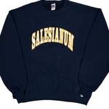 Made In USA Russell Athletic Salesianum Sweatshirt - XL Navy Cotton