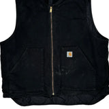 Carhartt Vest - XL Black Cotton