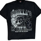 Beast On The Block Griffin Graphic T-Shirt - 3XL Black Cotton