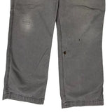 Carhartt Double Knee Carpenter Trousers - 21W 30L Grey Cotton