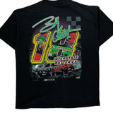 Interstate Batteries Racing Chase Authentics Nascar T-Shirt - Medium Black Cotton