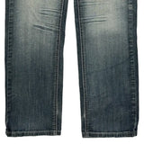 Hip Hop Black Bull Jeans - 34W 33L Blue Denim