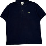 Lacoste Polo Shirt - Large Navy Cotton
