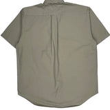 Tommy Hilfiger Short Sleeve Shirt - Large Beige Cotton