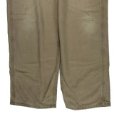 Carhartt Double Knee Carpenter Pants - 38W 30L Beige Cotton