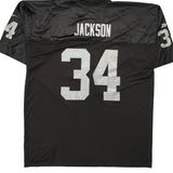 Raiders Reebok Football Football Jersey - 2XL Black Nylon