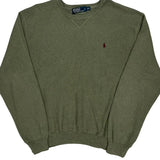 Polo By Ralph Lauren Sweater - 2XL Green Cotton