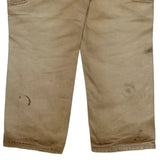 Carhartt Carpenter Trousers - 33W 30L Beige Cotton
