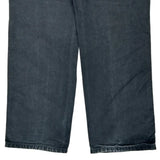 Carhartt Double Knee Carpenter Trousers - 32W 32L Black Cotton
