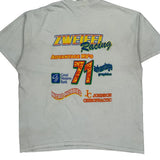 Racing Gildan Graphic T-Shirt - XL White Cotton