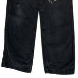Carhartt Carpenter Trousers - 31W 32L Black Cotton