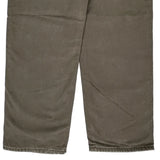 Carhartt Double Knee Carpenter Trousers - 36W 32L Brown Cotton