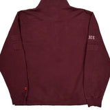 Virginia Tech Champion College 1/4 Zip - Large Burgundy Cotton