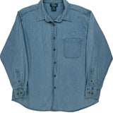 Blair Customwear Denim Shirt - XL Blue Cotton
