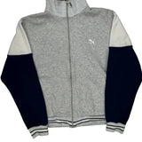 Puma Track Jacket - XL Gray Cotton