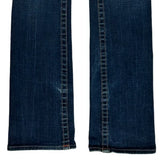 True Religion Contrast Stitch Jeans - 29W US 4 Dark Wash Cotton