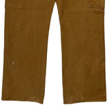 Dickies Carpenter Trousers - 33W 30L Brown Cotton