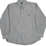 Blake Shirt Ralph Lauren Checked Shirt - Large White Cotton