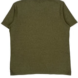 Carhartt T-Shirt - Large Green Cotton