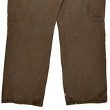 Wrangler Carpenter Trousers - 32W 30L Brown Cotton
