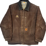 Irving Paper Carhartt Jacket - XL Brown Cotton