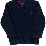 Age 2 Polo By Ralph Lauren Sweater - 2XS Navy Cotton
