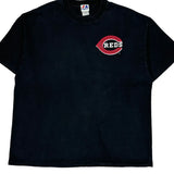 Cincinnati Reds Majestic Mlb T-Shirt - 2XL Black Cotton