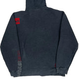 Quiksilver Graphic Hoodie - Medium Gray Cotton
