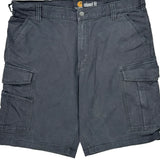 Relaxed Fit Carhartt Cargo Shorts - 38W 11L Gray Cotton