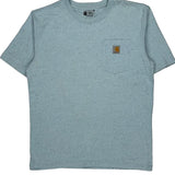 Carhartt T-Shirt - Medium Blue Cotton