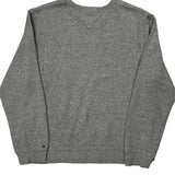 Tommy Hilfiger Sweatshirt - Large Gray Cotton