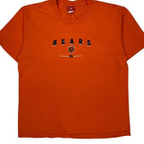 Bears Nfl T-Shirt - Large Orange Cotton