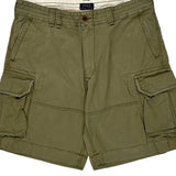 Polo By Ralph Lauren Cargo Shorts - 36W 9L Green Cotton
