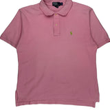 Polo By Ralph Lauren Polo Shirt - XL Pink Cotton
