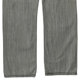 Levis Slim Jeans - 31W 30L Gray Cotton