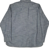 Timberland Striped Shirt - XL Blue Cotton