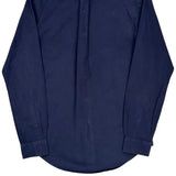 Ralph Lauren Slim Fit Shirt - Small Navy Cotton