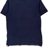 Tommy Jeans Polo Shirt - Small Navy Cotton