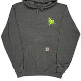 Carhartt Hoodie - Medium Grey Cotton Blend