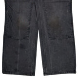 Carhartt Double Knee Carpenter Trousers - 30W 30L Grey Cotton