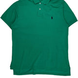 Polo By Ralph Lauren Polo Shirt - Large Green Cotton