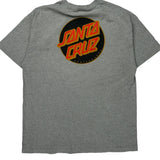 Santa Cruz T-Shirt - Medium Grey Cotton