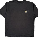 Carhartt T-Shirt - Large Black Cotton