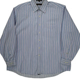 Tommy Hilfiger Striped Shirt - XL Blue Cotton