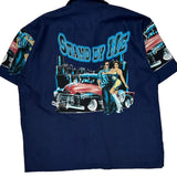 Stand By Me Print Jupiter Graphic Hawaiian Shirt - 2XL Multicoloured Polyester