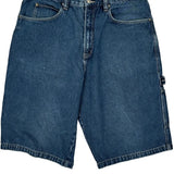 Rocawear Denim Shorts - 35W 11L Blue Cotton